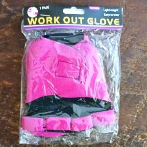 Pink Workout Gloves  ***3 for $10***
